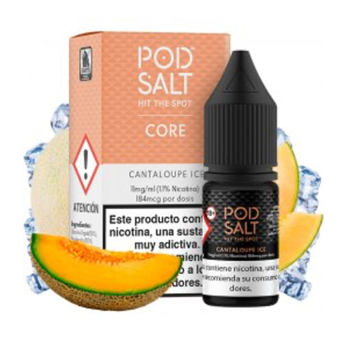 Cantaloupe Ice pod salt core