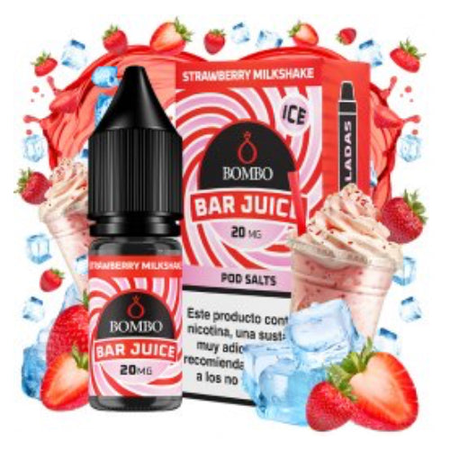 Strawberry Milkshake Ice 10ml Bar Juice