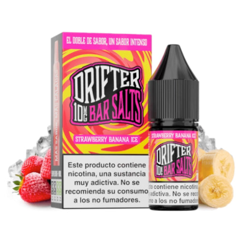 Strawberry Banana Ice 10ml Sales de nicotina Drifter Bar
