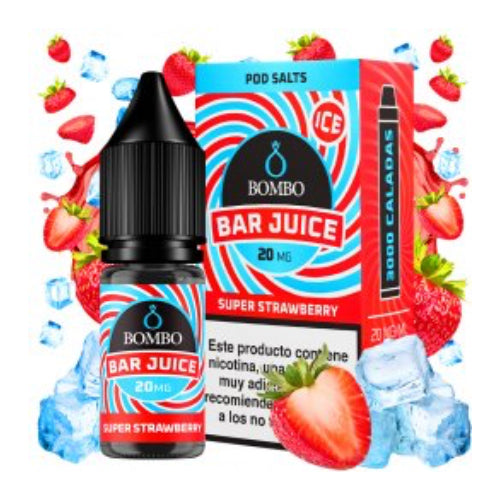 Super Strawberry Ice 10ml Bar Juice