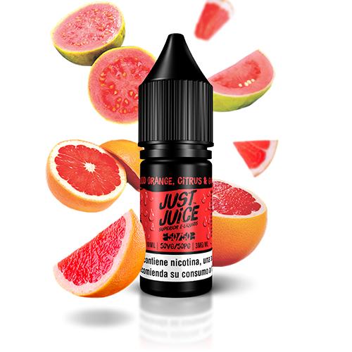 Just Juice sabor Blood Orange, Citrus & Guava