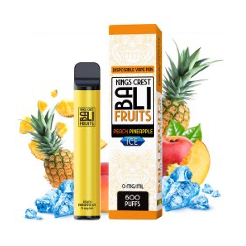 Bali Kings Crest Pod desechable Peach Pineapple Ice